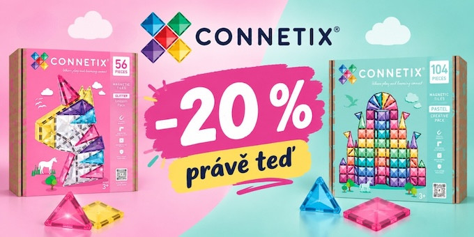 CONNETIX sleva 20 %